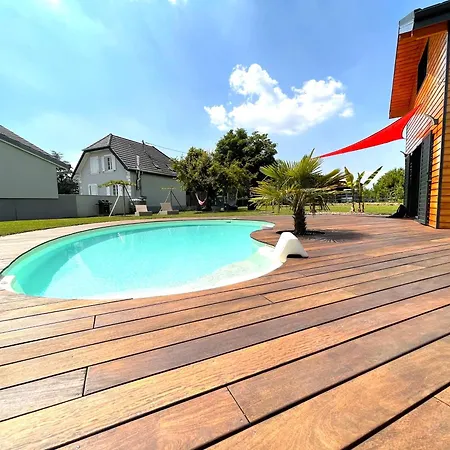 Chez Seb Et Lilou - Tiny House - Piscine Partagee - Parking - Proche Mulhouse 度假居